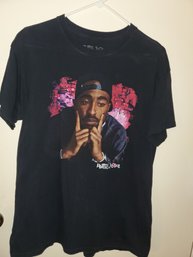 Poetic Justice/Tupac Short Sleeve Shirt Size Large