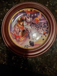 Michael Jordan Decrotive Plate No 19444-G 1991 Championship