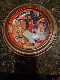 Michael Jordan Decrotive Plate No 1318-A 'The 4th Title'