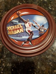 Michael Jordan Decrotive Plate No 7358-D '5 Time NBA MVP'