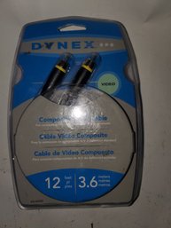 Dynex 12ft Video Cable New