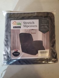 Stretch Slipcovers For Recliner (Dark Gray)