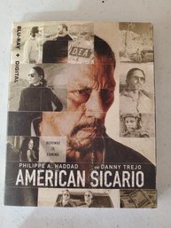 American Sicario Bluray Plus Digital Copy Movie.  Brand New