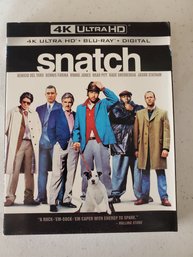 Snatch 4k Ultra HD Bluray Movie New Unopened