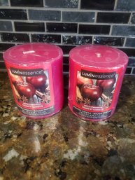 2 Apple Cinnamon Candles