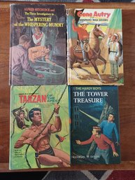 4pc Hard Back Book Lot