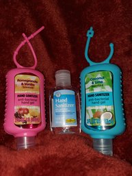 3 Travel Size Hand Sanitizers