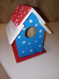 Hand Painted Birdhouse