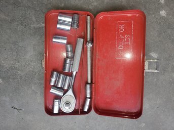 Small Socket Set In Metal Box