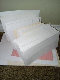 Lot Of Different Sized Envelopes & Some Paper