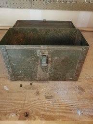 Vintage Toolbox With Tools