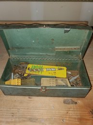 Small Vintage Toolbox With Tools