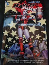 Harley Quinn Hot In The City Hard Back DC Comic Book