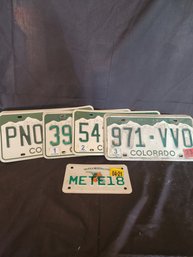 9 License Plates