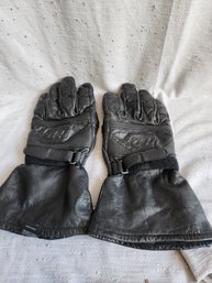 Harley Davidson Gauntlet Full Fingers Gloves With Padded Palms