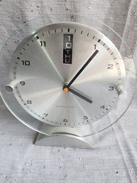 Analog Clock With Date And Day