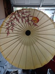 Authentic Rice Paper & Bamboo Umbrella