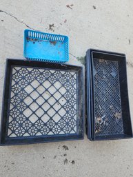 Assorted Plastic Trays