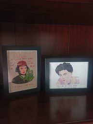 Framed Expression Pictures 8x6in