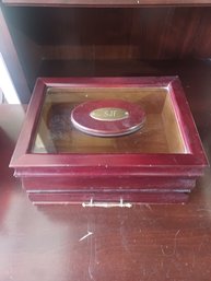 Monogrammed Cigar Box