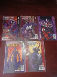 Ultimate Spiderman Comic Book Series X5books