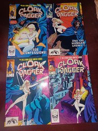 Cloak & Dagger Comic Books X4