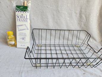 Desk Top Paper Tray, Scroll Frame, Face Cleanser