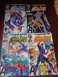 West Coast Avengers Comics X4 Books