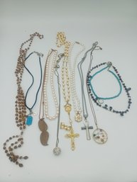 Costume Necklace Lot-all Sizes