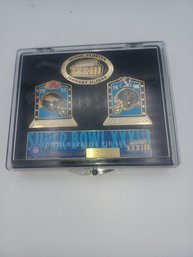 Super Bowl XXXIII Commemorative Pin Set