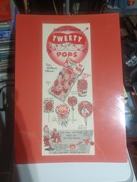 1956 Twenty Pops Promo Flyer