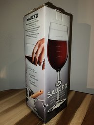 Fred Sauced Wine Measuring Glass