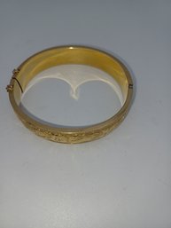 Decorative Floral 1/20 12kt Gold Filled Bracelet