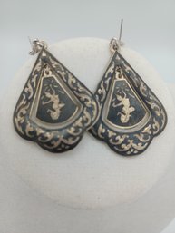 Siam Sterling Peirce Earrings