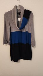 NEW-Style & Co Sweater With Scarf Size Small