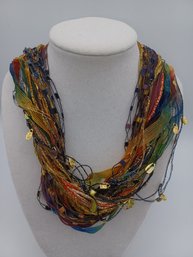 Cloth Ribbon Necklace