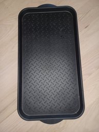 Plastic Black Shoe Tray