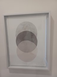 Marmont Hill Three Transparent Circles Framed Artwork