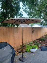 Outdoor Umbrella And Stand