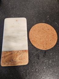 Marble Cutting Board In Quirk Hot Pot