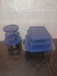 Pyrex Glass Storage With Lids