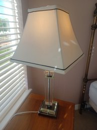 Glass Table Top Lamp