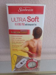 Sunbeam Ultra Soft Heating Pad-pre Owned