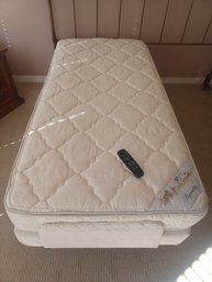 Adjustable Twin Spring Air Mattress & Base With Remote