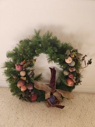 Fruit Christmas Wreath