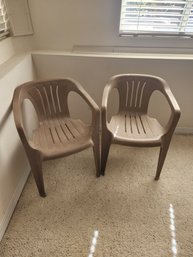 X2 Plastic Chairs