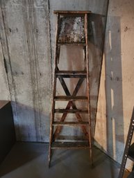 70in Wooden Ladder