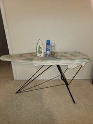 Ironing Board Iron And 2 Bottles Of Spray Starch