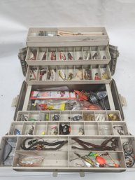 Tackle Box Full Of Fishing Stuff