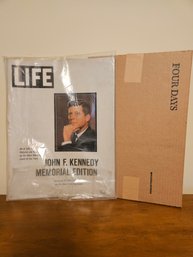 Life Magazine John F Kennedy Memorial Edition & Four Days